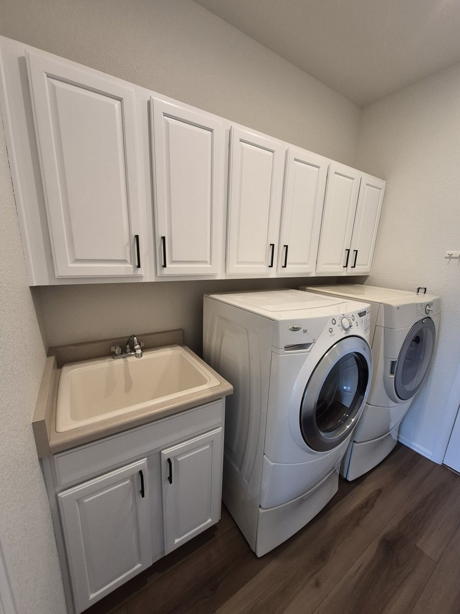 Refreshed Laundry Room — refinished kitchen by Refresh
